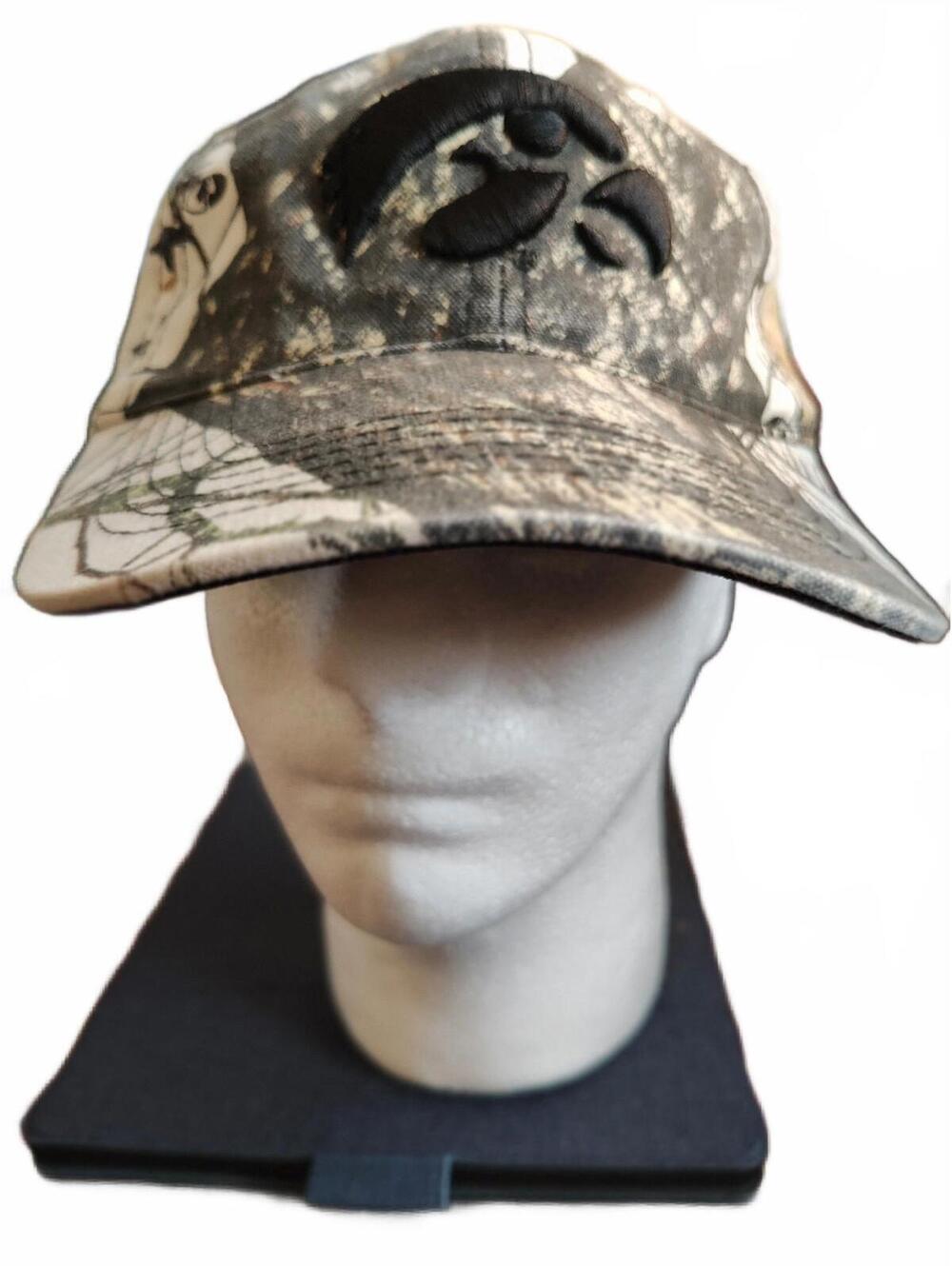 Iowa Hawkeyes Signatures NCAA Camo Hat/Cap - Adjustable - Black Bird - EUC